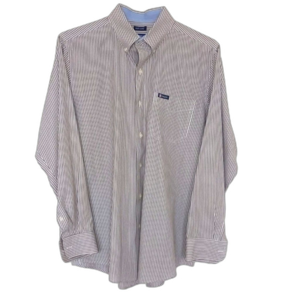 Men's Bundle Lot of 4 Long Sleeve Dress Shirts Medium Chaps Joseph Abboud - Picture 2 of 16